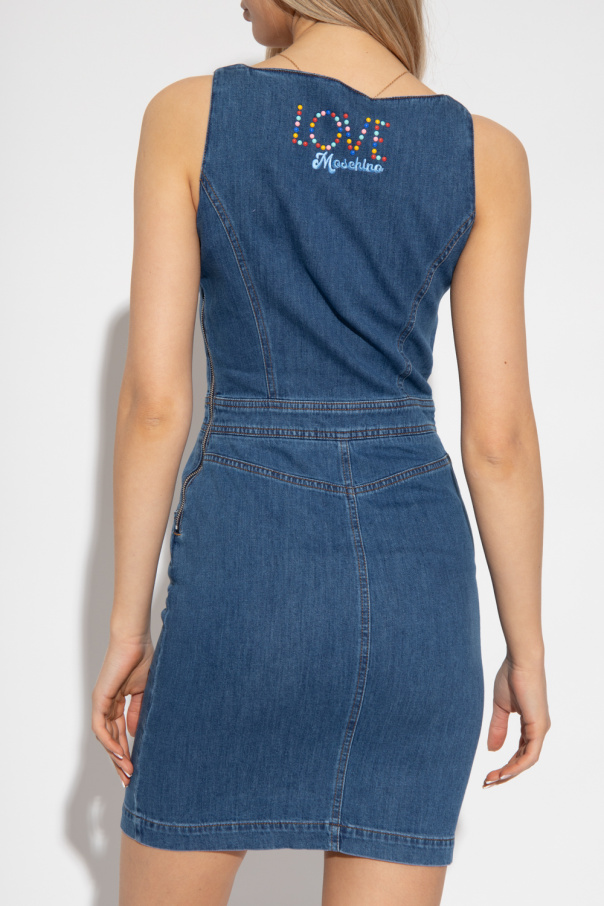 Love moschino discount denim dress